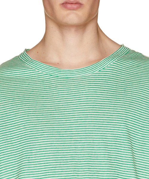 BENETTON (mens)(ベネトン（メンズ）)/リネン混ボーダー半袖Tシャツ・カットソー/img17