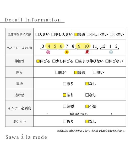 Sawa a la mode(サワアラモード)/クラシカルレース袖のニットトップス/img19