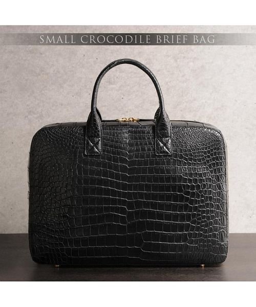 クロコダイル バッグ メンズ スモールクロコダイル ポロサス サンキョウショウカイ Sankyoshokai Magaseek