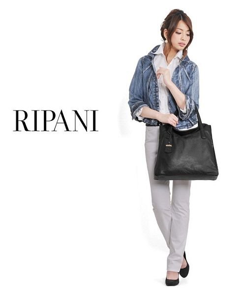 RIPANI(リパーニ)/[RIPANI] ハンドバッグ 牛革 クロコ型押し レザーバッグ 手提げバッグ イタリア製ハンドバック/img03