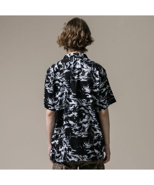 Levi's(リーバイス)/キューバシャツ HALFTONE PALM BLACK PRINT/img03