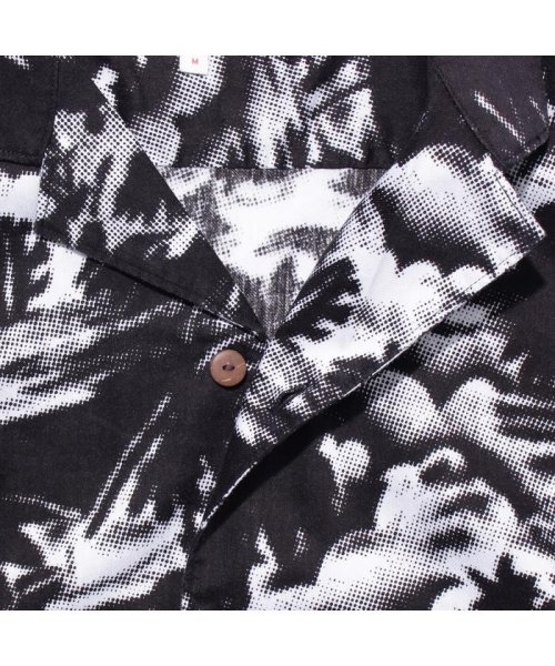 Levi's(リーバイス)/キューバシャツ HALFTONE PALM BLACK PRINT/img06