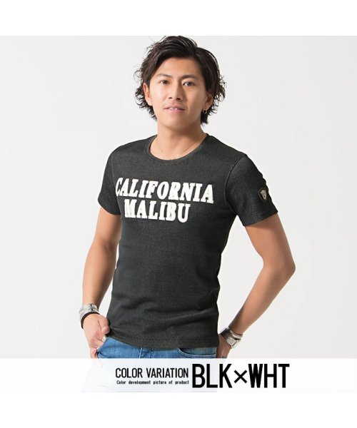 VIOLA(ヴィオラ)/VIOLA【ヴィオラ】ロゴ貼り付けクルーネック半袖Tシャツ/img04