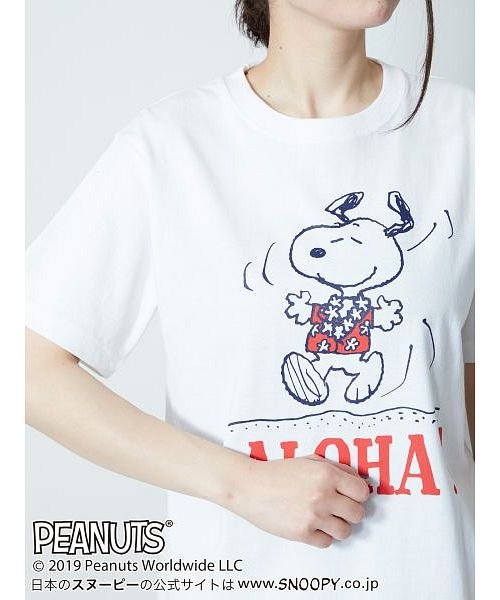 KAHIKO(カヒコ)/【Kahiko】SNOOPY スヌーピーTシャツMサイズ ALOHA 4JU－9211/img02