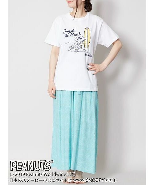 KAHIKO(カヒコ)/【Kahiko】SNOOPY スヌーピーTシャツMサイズ BEACH 4JU－9214/img01