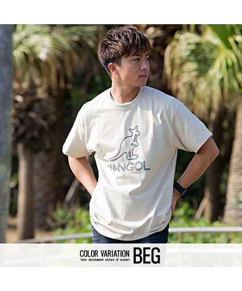 SB Select(エスビーセレクト)/KANGOL【カンゴール】別注フロントプリントクルーネック半袖Tシャツ/img03