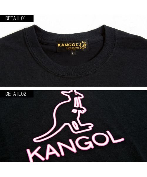 SB Select(エスビーセレクト)/KANGOL【カンゴール】別注フロントプリントクルーネック半袖Tシャツ/img09