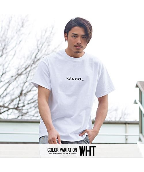 SB Select(エスビーセレクト)/KANGOL【カンゴール】フロントロゴプリントクルーネック半袖Tシャツ/img01