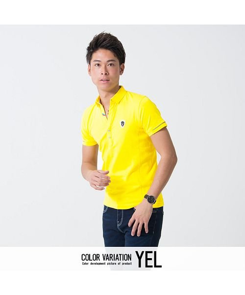 VIOLA(ヴィオラ)/VIOLA【ヴィオラ】パイピングポロシャツ半袖シャツ/img03