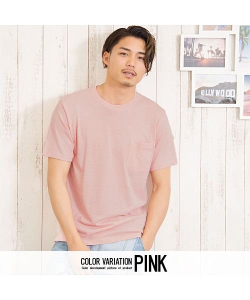 VICCI(ビッチ)/VICCI【ビッチ】無地ポケット付きビッグシルエットクルーネック半袖Tシャツ/img07