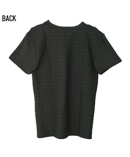 VICCI(ビッチ)/VICCI【ビッチ】タックジャガードヘンリーネック半袖Tシャツ/img29