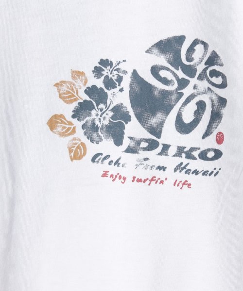 MARUKAWA(大きいサイズのマルカワ)/【PIKO】 大きいサイズ メンズ ピコ プリント 半袖 Tシャツ サーフ ブランド/img03