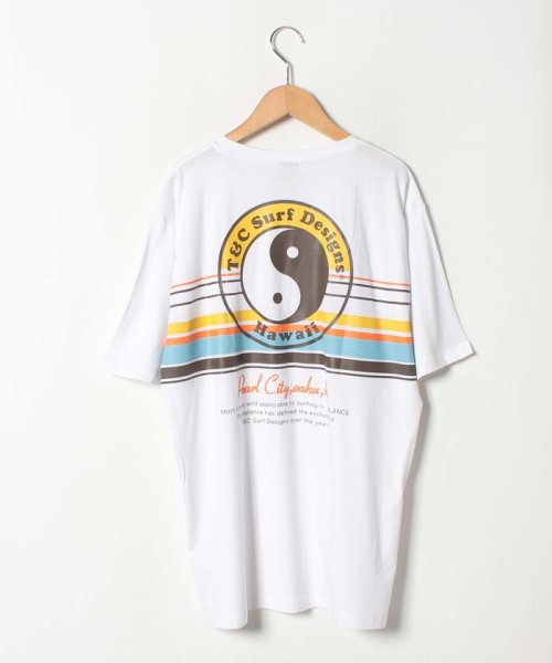 MARUKAWA(大きいサイズのマルカワ)/【T&C】 大きいサイズ メンズ T&Cサーフデザイン プリント 半袖 Tシャツ サーフ ブランド/img01