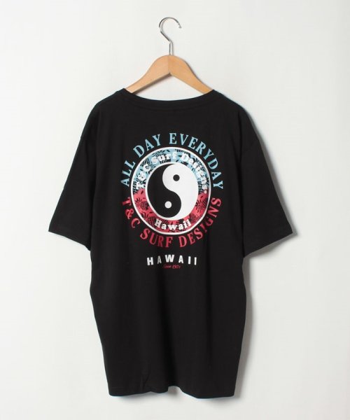 MARUKAWA(大きいサイズのマルカワ)/【T&C】 大きいサイズ メンズ T&Cサーフデザイン プリント 半袖 Tシャツ サーフ ブランド/img01
