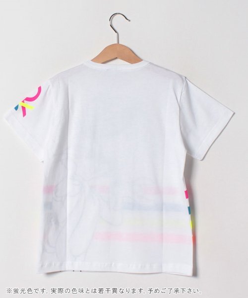 BENETTON (UNITED COLORS OF BENETTON GIRLS)(ユナイテッド　カラーズ　オブ　ベネトン　ガールズ)/【バッグス・バニーコラボ】ロゴ半袖Tシャツ2/img04