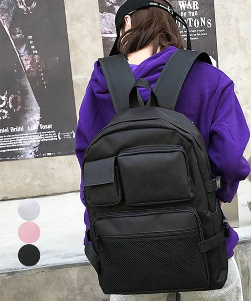 セール リュック リュックサック レディース 大容量 シンプル 通勤通学 おしゃれ 男女兼用 旅行 ミニミニストア Miniministore Magaseek