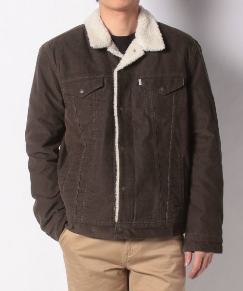 LEVI’S OUTLET(リーバイスアウトレット)/TYPE 3 SHERPA TRUCKER TURKISH COFFEE SHE/img08
