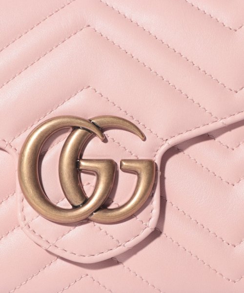 GUCCI(グッチ)/【GUCCI】チェーンショルダー ／ GG MARMONT  【PERFECT PINK】/img05