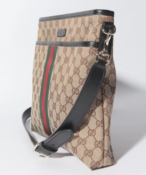 GUCCI(グッチ)/【GUCCI】ショルダーバッグ ／ ORI/GG 【BEIGE/EBONY+NERO－ VRV】/img01