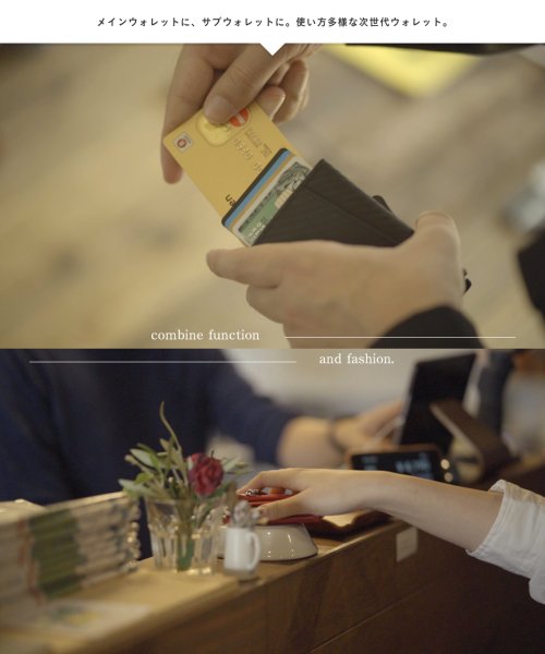 MURA(ムラ)/MURA ミニ財布 三つ折り財布 本革 スキミング防止 RFID 財布/img02