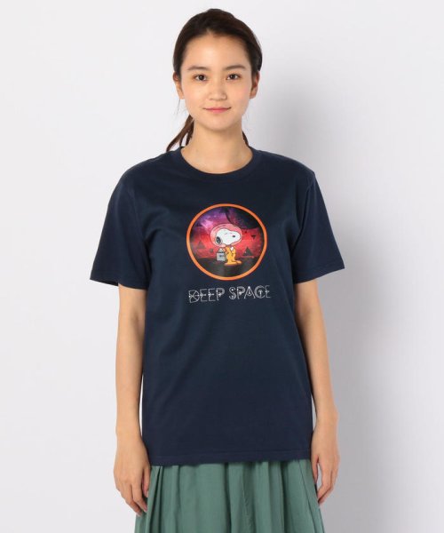 FREDYMAC(フレディマック)/【PEANUTS×FREDYMAC】SNOOPY DEEP SPACE Tシャツ/img01