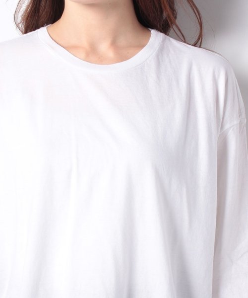 BENETTON (women)(ベネトン（レディース）)/コットンラウンドネック7分袖Tシャツ・カットソー/img08