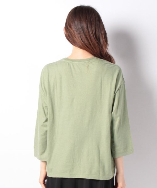 BENETTON (women)(ベネトン（レディース）)/コットンラウンドネック7分袖Tシャツ・カットソー/img23