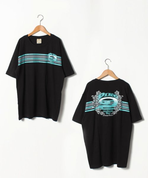 MARUKAWA(大きいサイズのマルカワ)/【PIKO】 大きいサイズ メンズ ピコ プリント 半袖 Tシャツ サーフ ブランド/img05