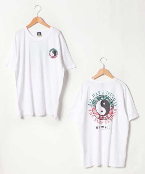 MARUKAWA(大きいサイズのマルカワ)/【T&C】 大きいサイズ メンズ T&Cサーフデザイン プリント 半袖 Tシャツ サーフ ブランド/img04