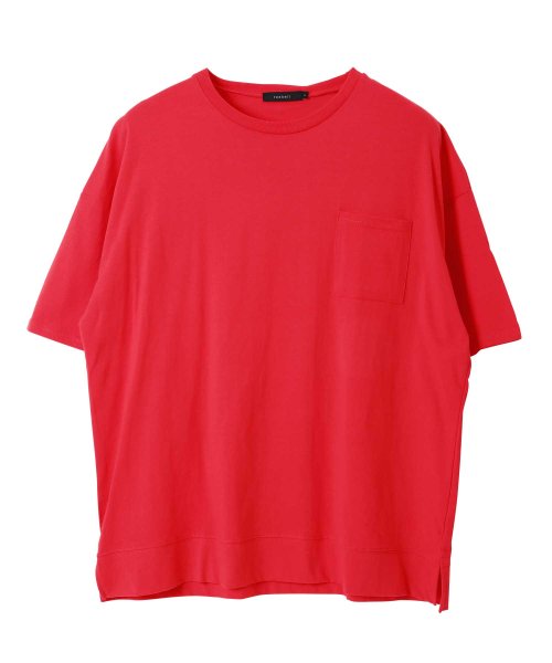 JIGGYS SHOP(ジギーズショップ)/ポケット付ビッグTシャツ / Tシャツ メンズ ティーシャツ 半袖 クルーネック ビッグシルエット/img16