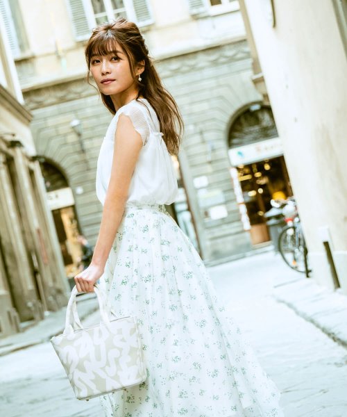セール 宇野実彩子コラボレーション Dresscamp ドレスキャンプ Muパターントートバッグ Dresscamp Dresscamp Magaseek