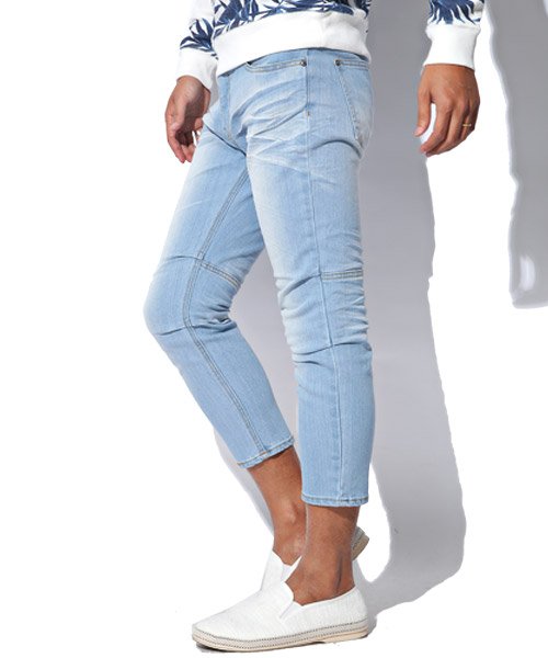 セール 15 Off ペンキ付き膝タックストレッチクロップドデニムパンツ デニム パンツ メンズ クロップドパンツ アンクルパンツ ラグスタイル Luxstyle Magaseek セール 15 Off ペンキ付き膝タックストレッチクロップドデニムパンツ デニム パンツ メンズ クロップドパンツ アンクルパンツ ラグスタイル Luxstyle Magaseek