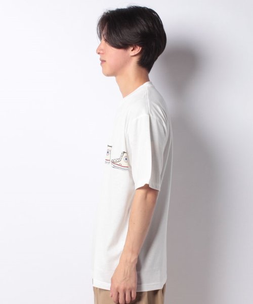 MARUKAWA(大きいサイズのマルカワ)/【CONVERSE】 大きいサイズ メンズ コンバース Tシャツ 半袖 プリント ブランド/img01