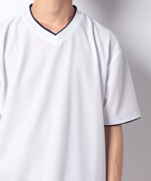 MARUKAWA(大きいサイズのマルカワ)/【COSBY】 大きいサイズ メンズ コスビー Tシャツ 半袖 Vネック 吸汗速乾 ドライ ブランド/img03