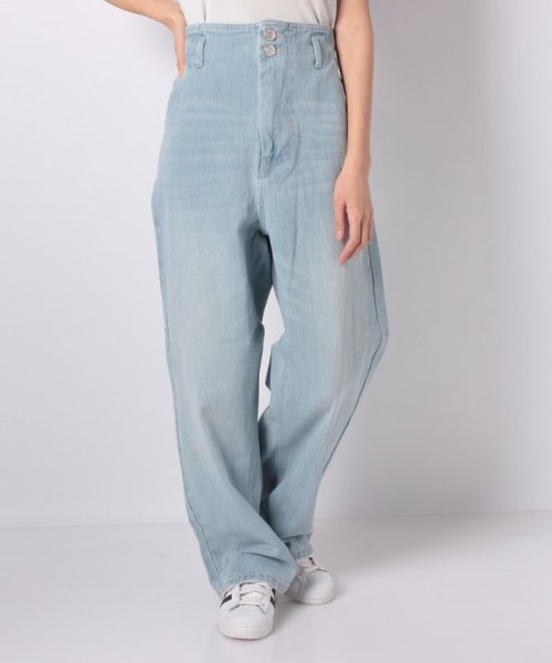 セール ハイウエストデニムワイドストレート イング Ingni Magaseek