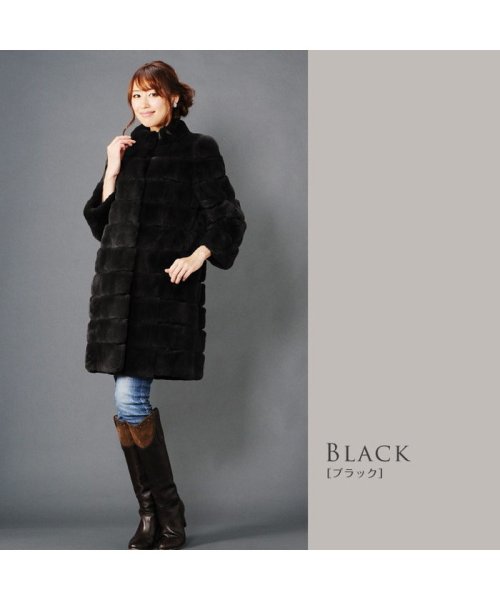 レッキス ファー コート 七分袖 レッキス
