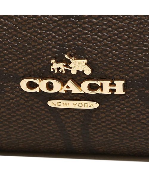 COACH(コーチ)/コーチ 財布 アウトレット COACH F23553 シグネチャー ミディアム コーナー ジップ ウォレット 二つ折り財布/img06