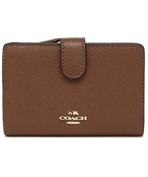 COACH(コーチ)/COACH 財布 アウトレット コーチ F11484 クロスグレイン ミディアム コーナー ジップウォレット 二つ折り財布/img02