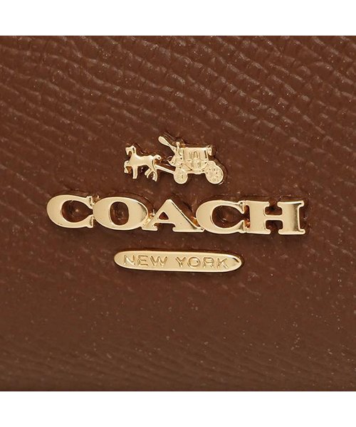COACH(コーチ)/COACH 財布 アウトレット コーチ F11484 クロスグレイン ミディアム コーナー ジップウォレット 二つ折り財布/img06
