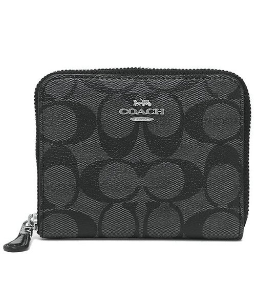 COACH(コーチ)/コーチ 財布 アウトレット COACH F30308 IME74 シグネチャー スモール ジップ アラウンド ウォレット レディース 二つ折り財布/img04