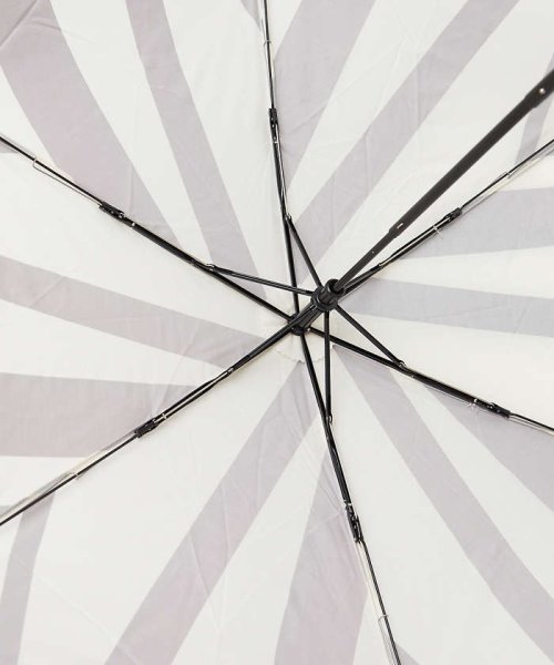 collex(collex)/【晴雨兼用】UVカット　ストライプ柄　折りたたみ傘/img06