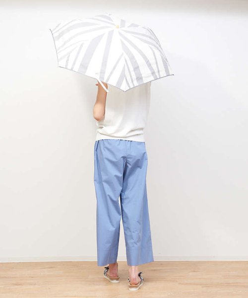 collex(collex)/【晴雨兼用】UVカット　ストライプ柄　折りたたみ傘/img19