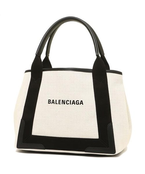 BALENCIAGA(バレンシアガ)/バレンシアガ バッグ BALENCIAGA レディース 339933 AQ38N 1081 NAVY CABAS S トートバッグ NATUREL/NOIR/img06