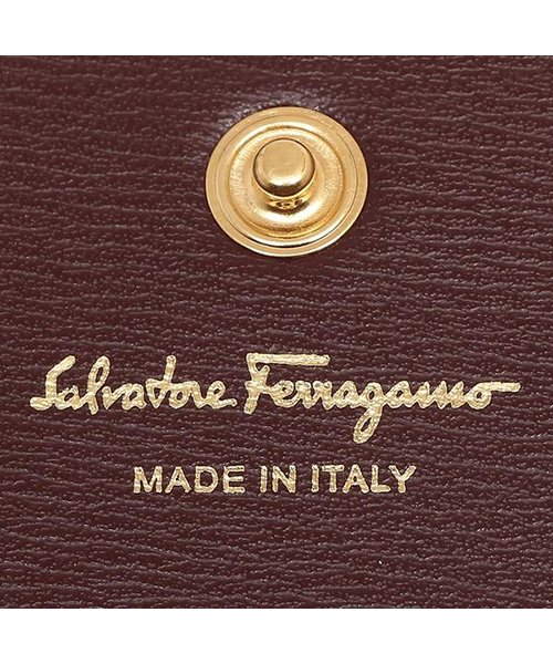 FERRAGAMO(フェラガモ)/フェラガモ 長財布 レディース Salvatore Ferragamo 22C827 0695890 レッド/img07