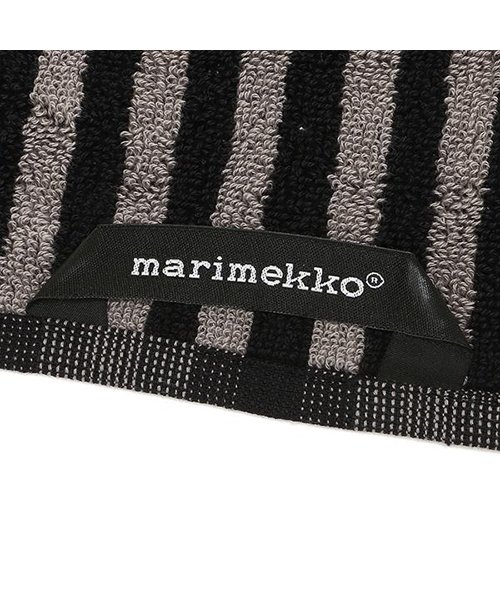 Marimekko(マリメッコ)/マリメッコ タオル レディース MARIMEKKO 067381 067 ブラック グレー/img01