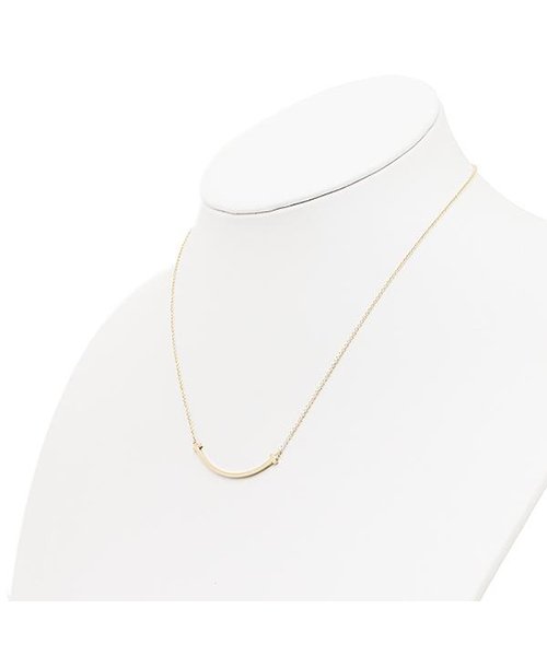 ティファニー ネックレス アクセサリー Tiffany Co Tスマイル ミニ 18k ペンダント ゴールド ティファニー Tiffany Co Magaseek
