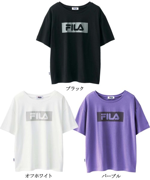 GeeRA(ジーラ)/〈FILA〉ボックスロゴTシャツ      /img01