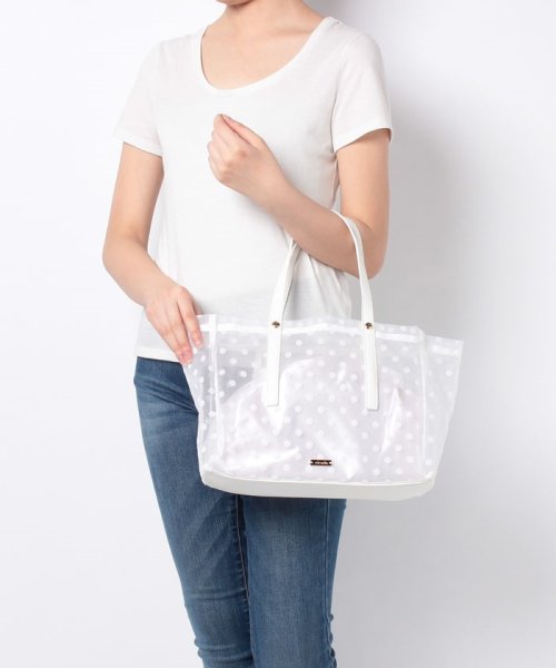 rienda(BAG)(リエンダ（バッグ）)/【rienda】MESH DOT LUNCH TOTE/img08