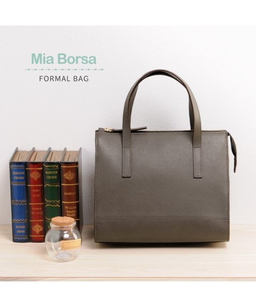 Mia Borsa(ミアボルサ)/[Mia Borsa]牛床革レザーハンドバッグ/img15