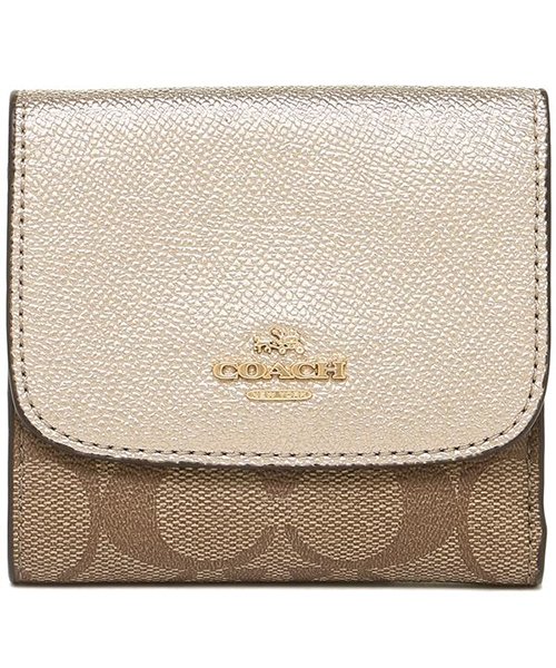 COACH(コーチ)/コーチ 財布 アウトレット COACH F87589 シグネチャー スモール ウォレット 二つ折り財布/img15